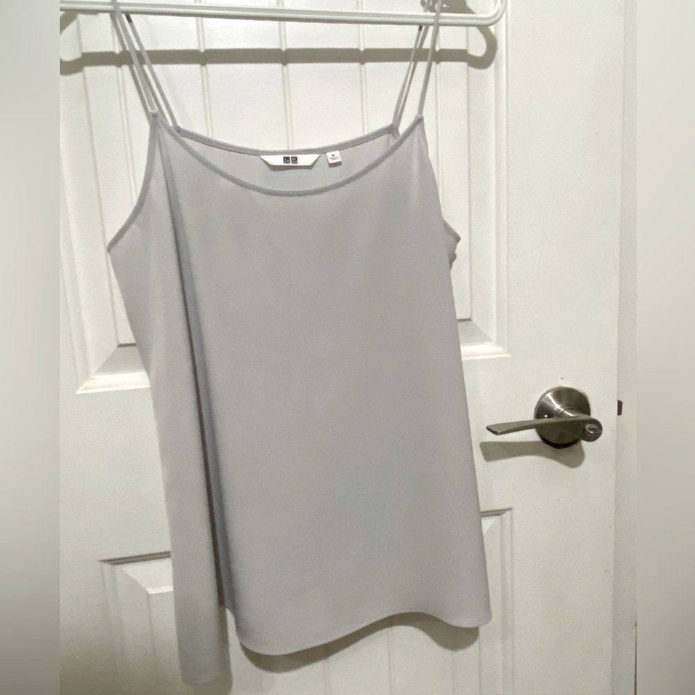 Uniqlo Size Medium, Light Grey Camisole